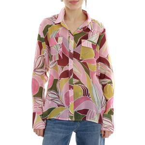 CAMICIA FLOWER ROSA